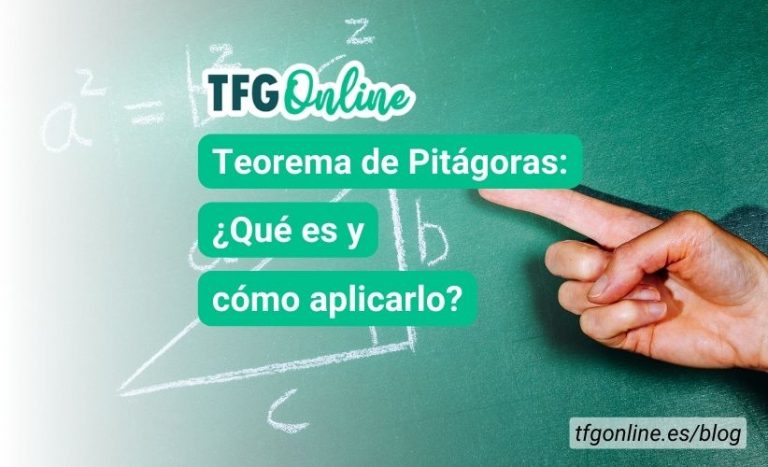 Oceano rifle cortador Teorema de Pitágoras: ¿Qué es y cómo aplicarlo? | TFG Online
